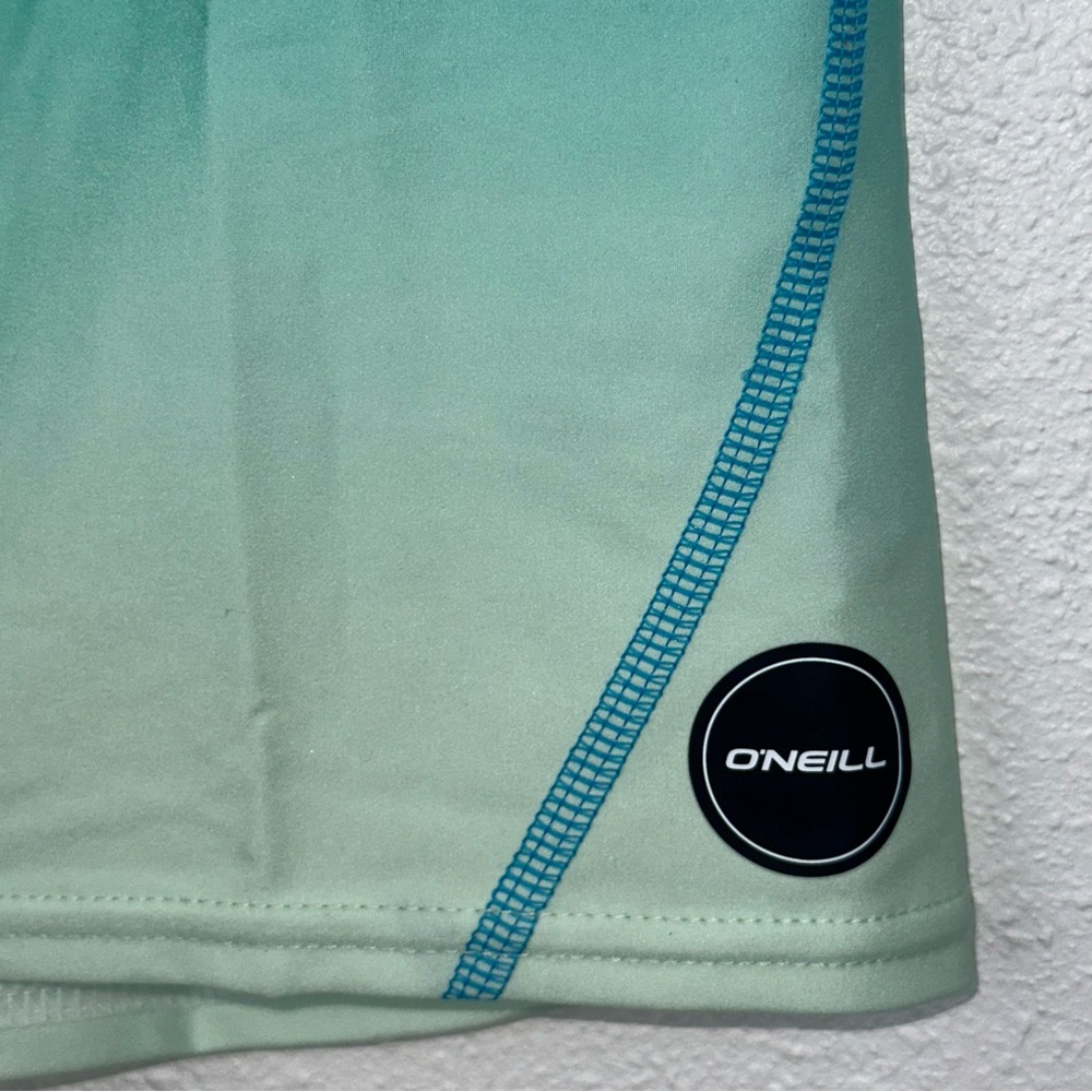 NEW O’Neill Boys Hyperfreak S-Seam Fade Blue Green Ombre Board Shorts 10 (W25”) - Picture 4 of 10